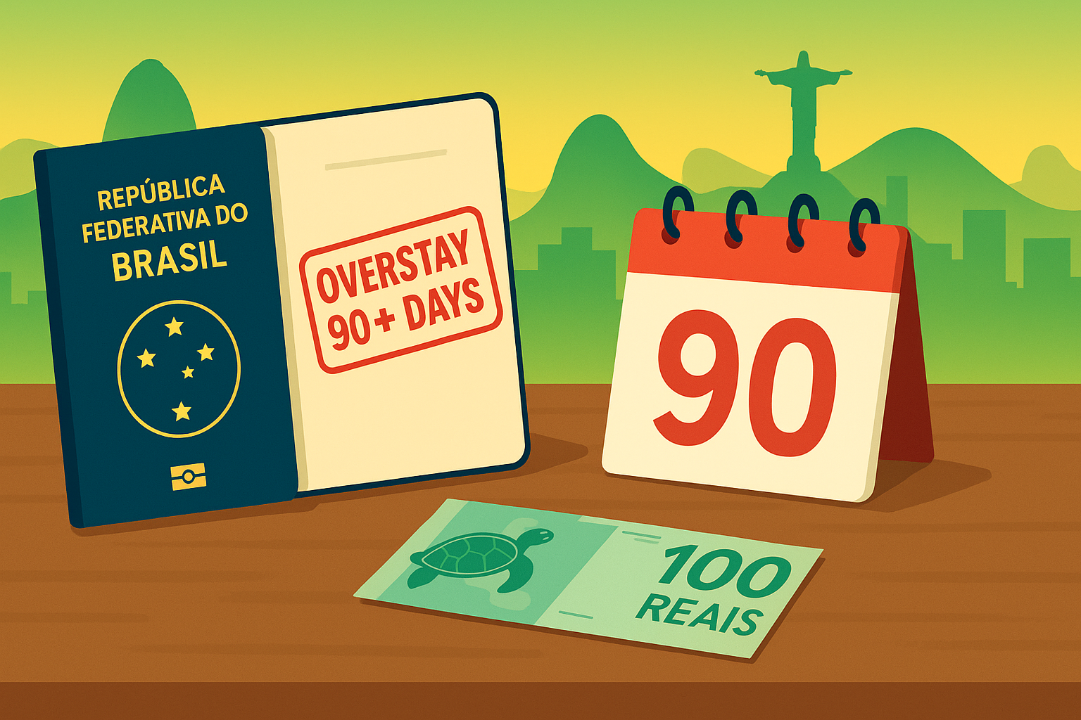 Overstaying in Brazil: Fines, Extensions, and Re-Entry Without Surprises